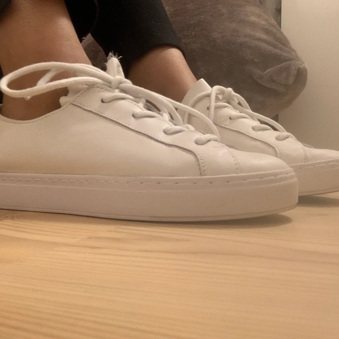Zara läder sneakers 👟 - 91