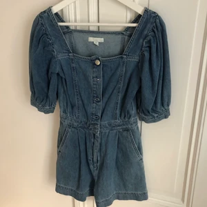 Jeansbyxdress - Jeansbyxdress i storlek 34/S