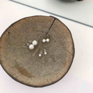  - Pärlörhängen inköpta för länge sedan, dock knappt använda. Frakt ingår!