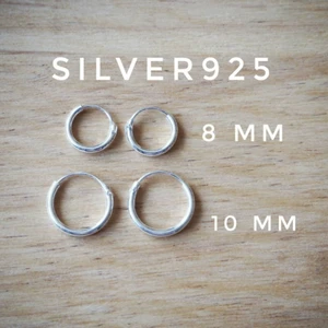  - silverörhängen  8mm 70kr/par▪ 10mm 80kr/par▪ frakt 10 kr  NYA!!