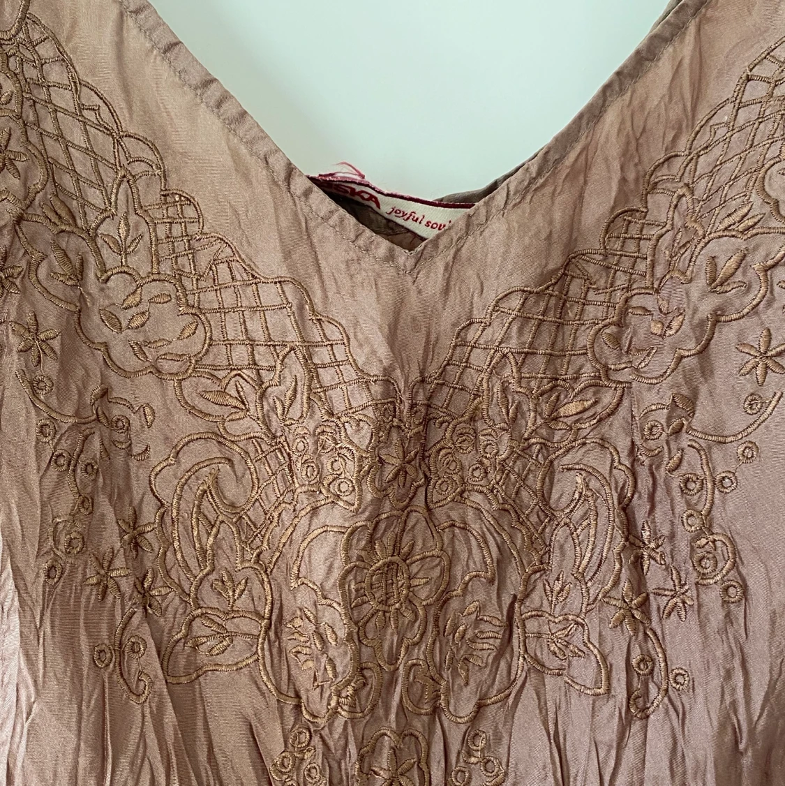 brunt y2k linne från indiska - 90