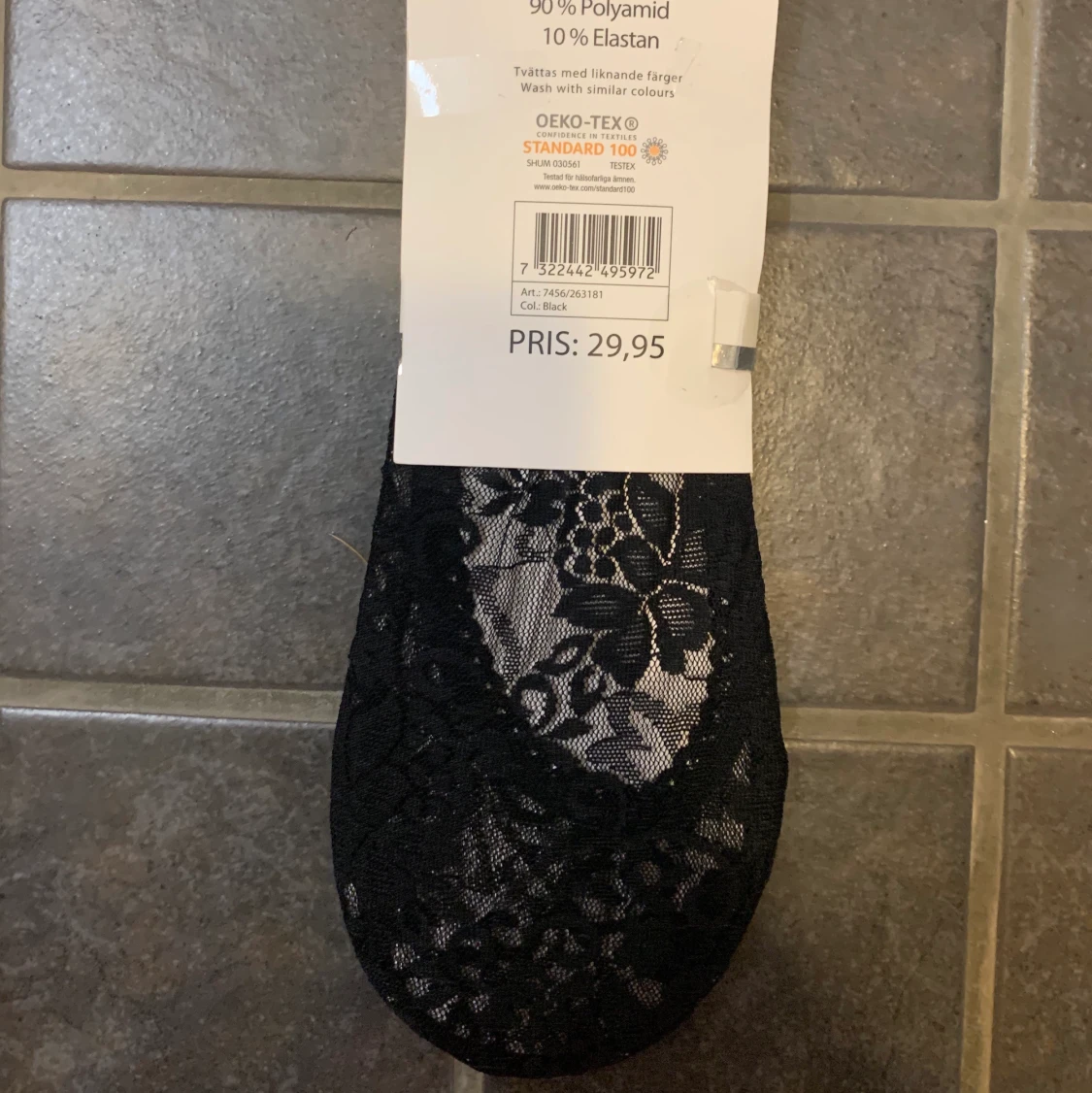 Spetsstrumpor - one Size  - 91