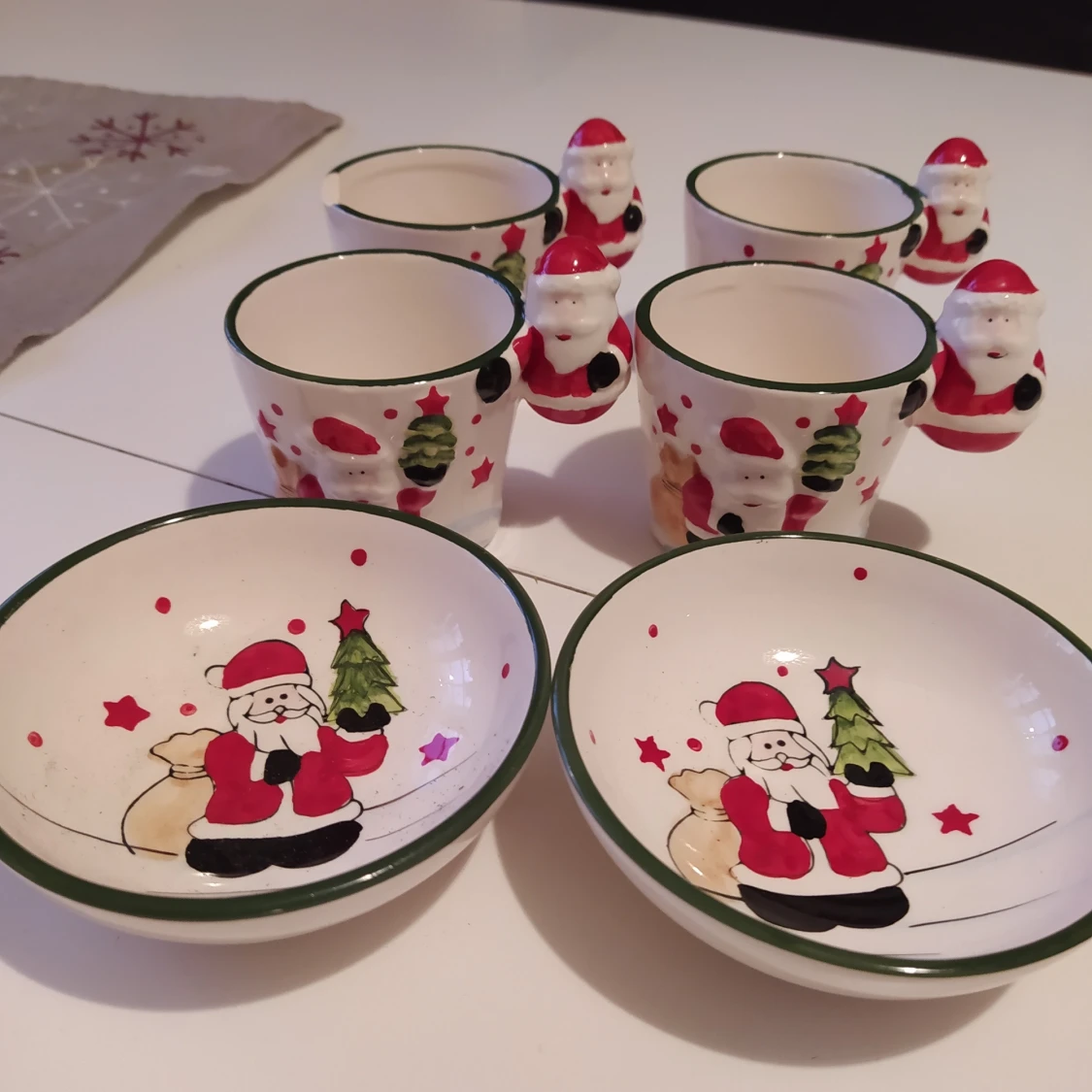 Tomte glöggservis 6 delar