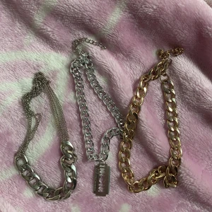 Halsband - Halsband i olika typer av kedjor. 60kr inkl frakt