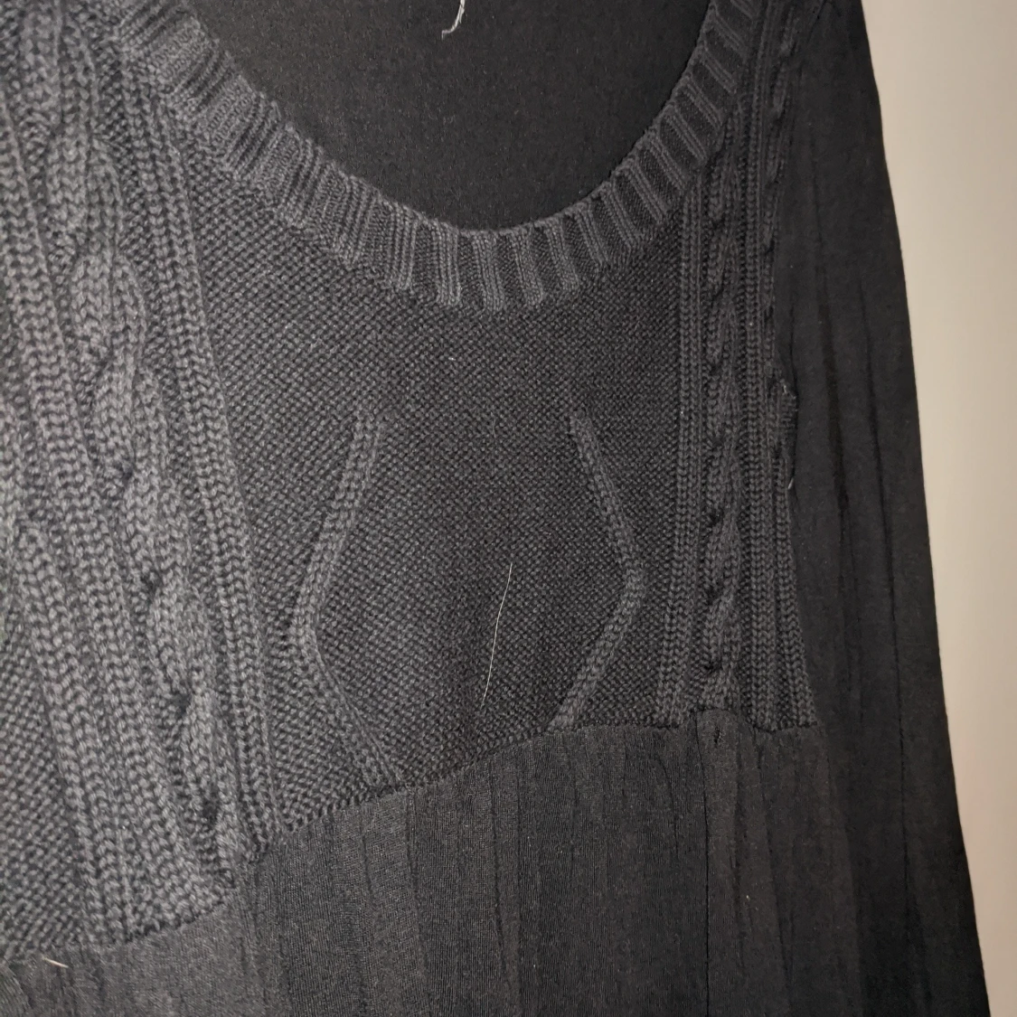 Stickad klänning - 90