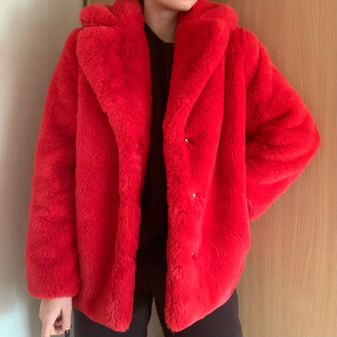 Faux fur jacket 
