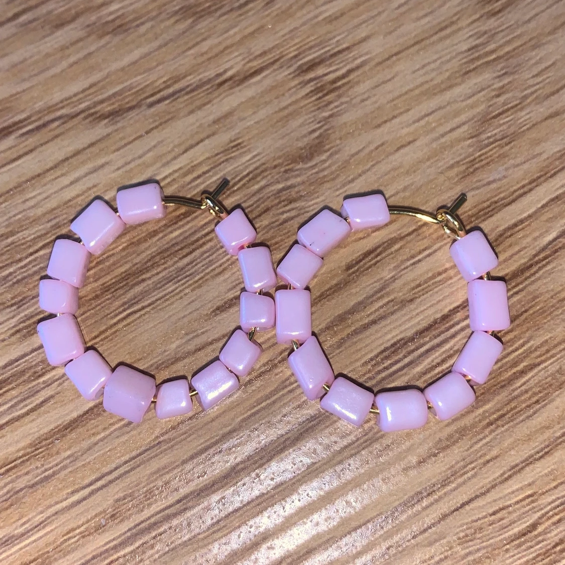 Egenpärlade örhängen  ✨💖