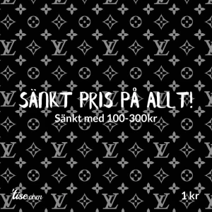 Sänkt pris på allt! - Har sänkt alla priser med 100-300kr för att se om jag kan få sakerna sålda snabbare, men om det inte blir några snabba köp så höjs det igen, så passa på☺️
