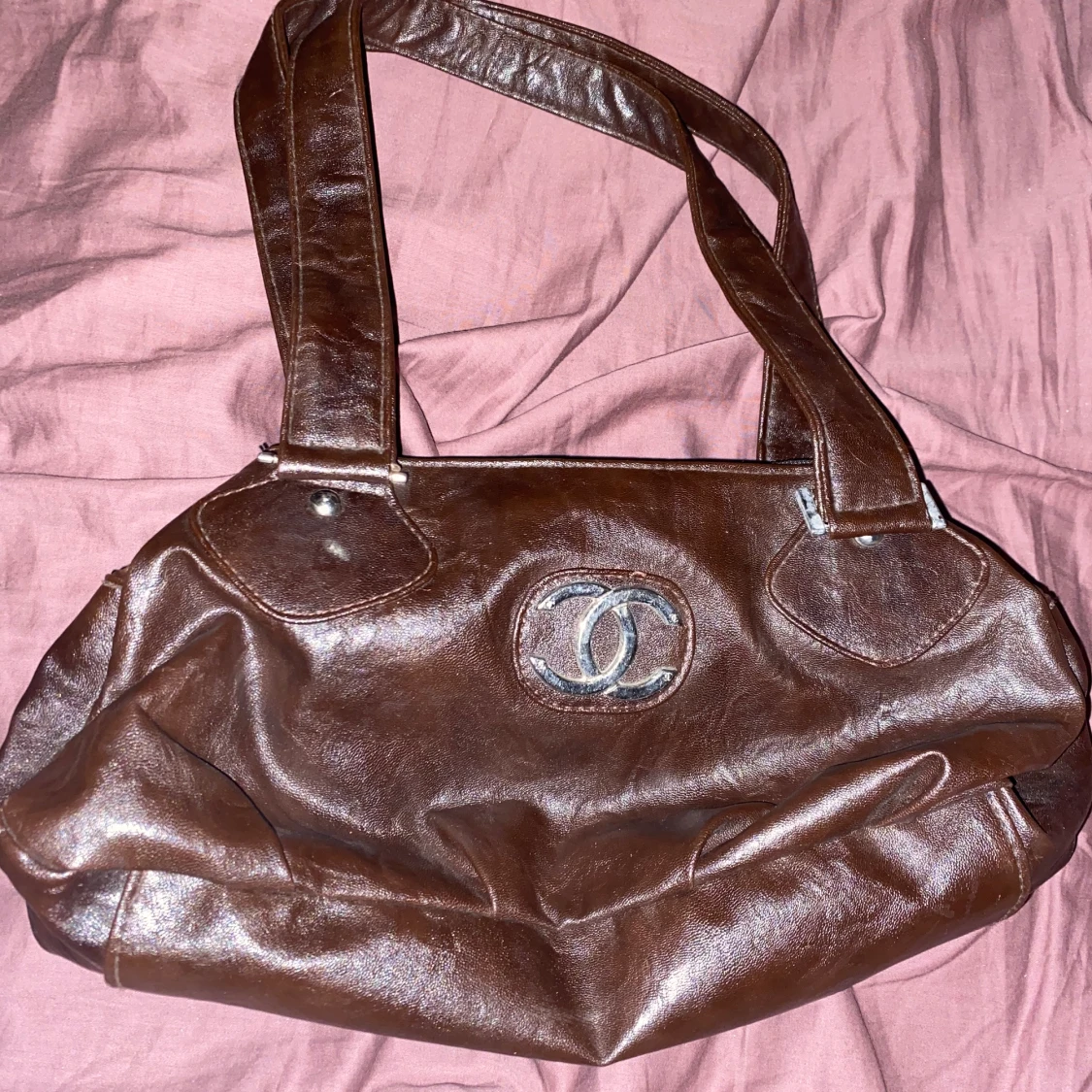 Brun Chanel Väska 🧋 - 90