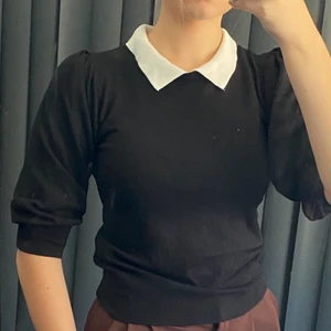 Zara topp med krage och ballong armar  - Zara topp med krage och ballong armar