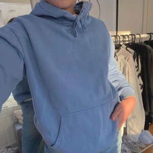 Blå hoodie - Blå hoodie 🫐🧊❄️🌎🐳💍💙  priset går att diskuteras !!
