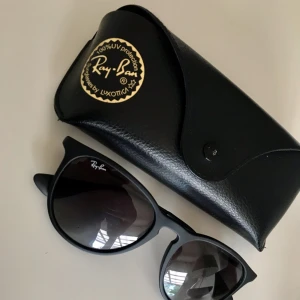  - Solglasögon från rayban, modell Erika.  Putsduk och fodral medföljer 