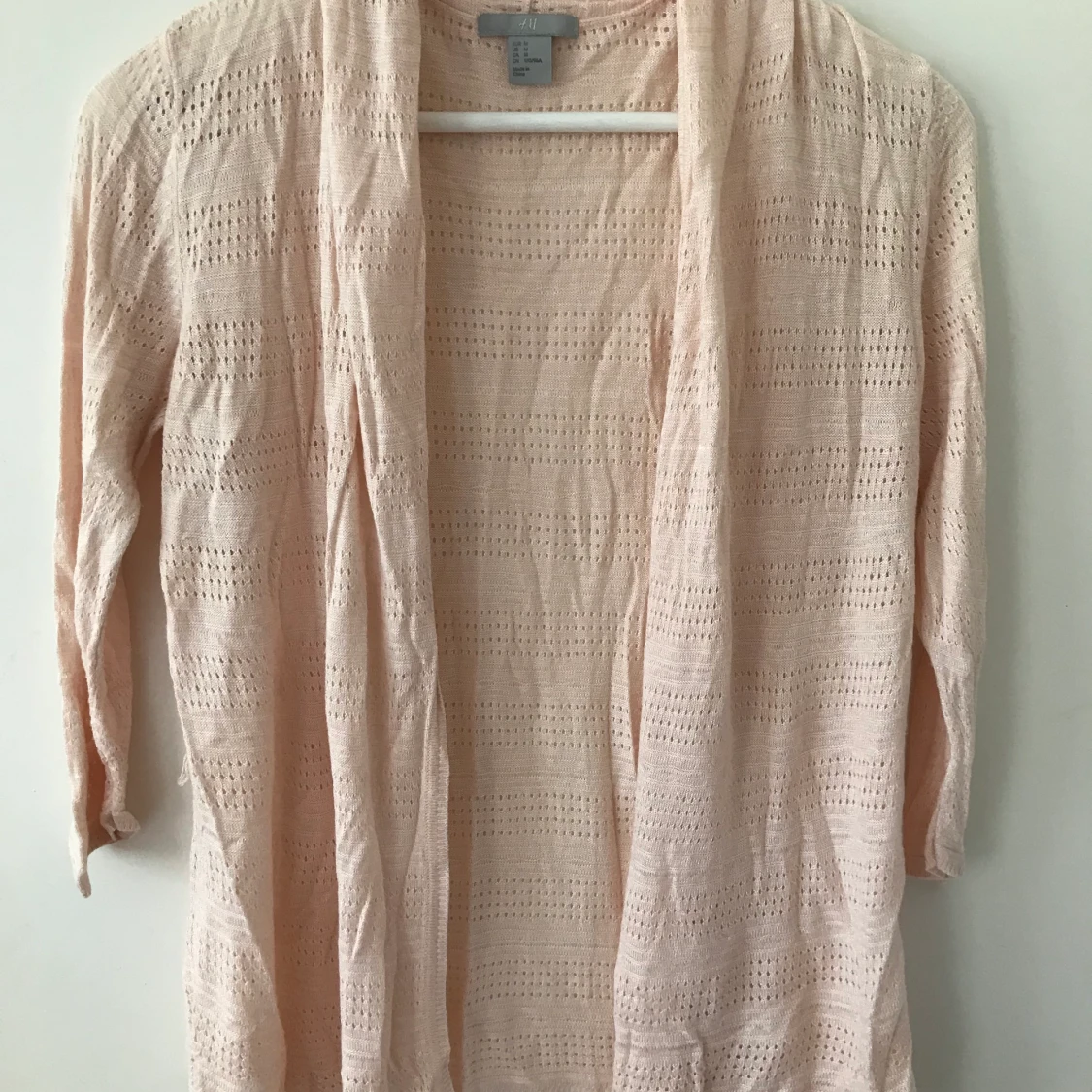 Tunn rosa kofta från H&M