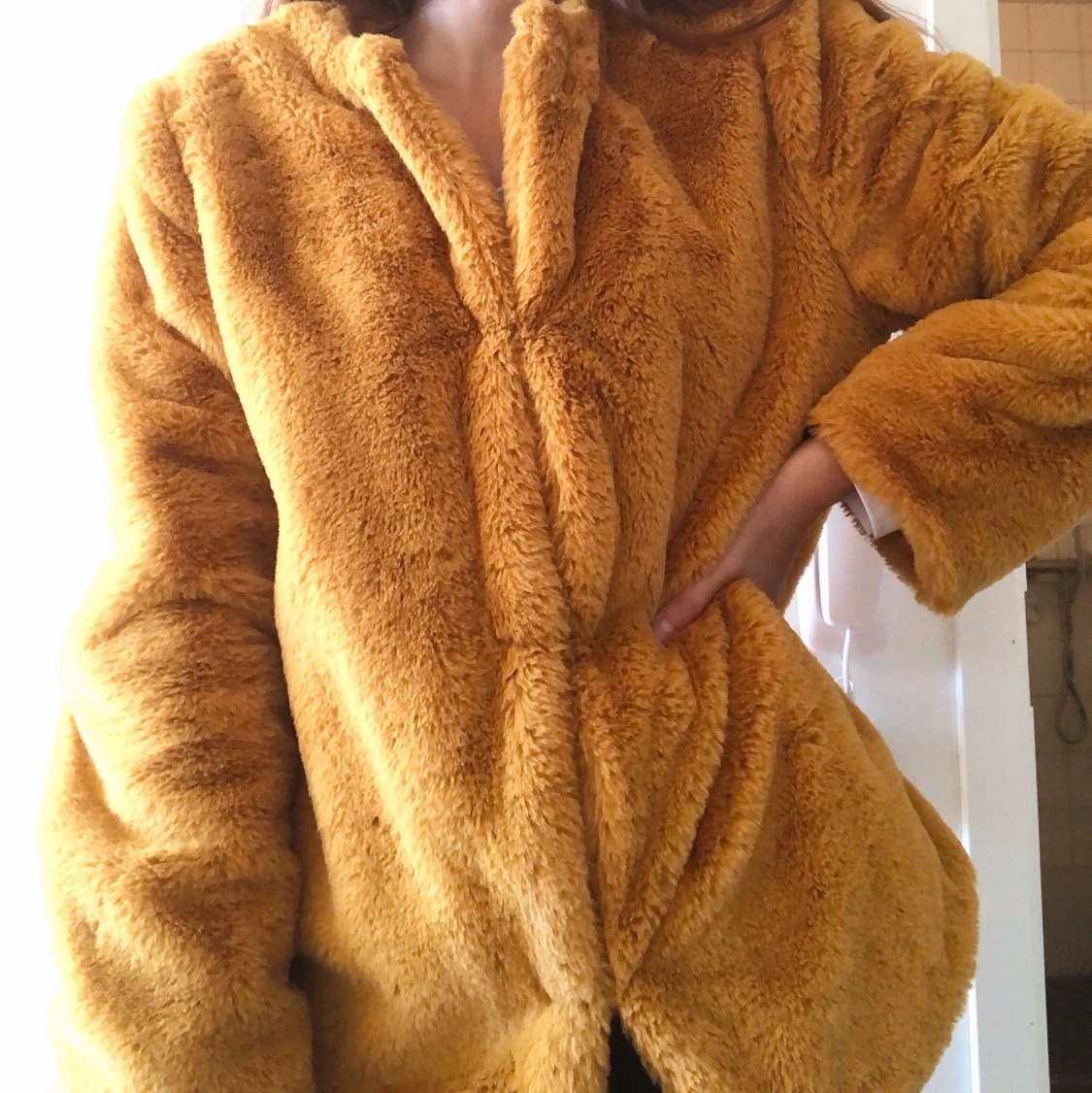 Oversized mjuk jacka - 90