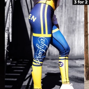 Träningstights - Sverige tights som är knappt använda alls! Storlek s på dem och sitter bra! 