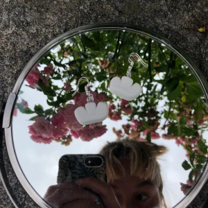 Handgjorda Örhängen - Fina moln gjorda av lera:) 🌥✨