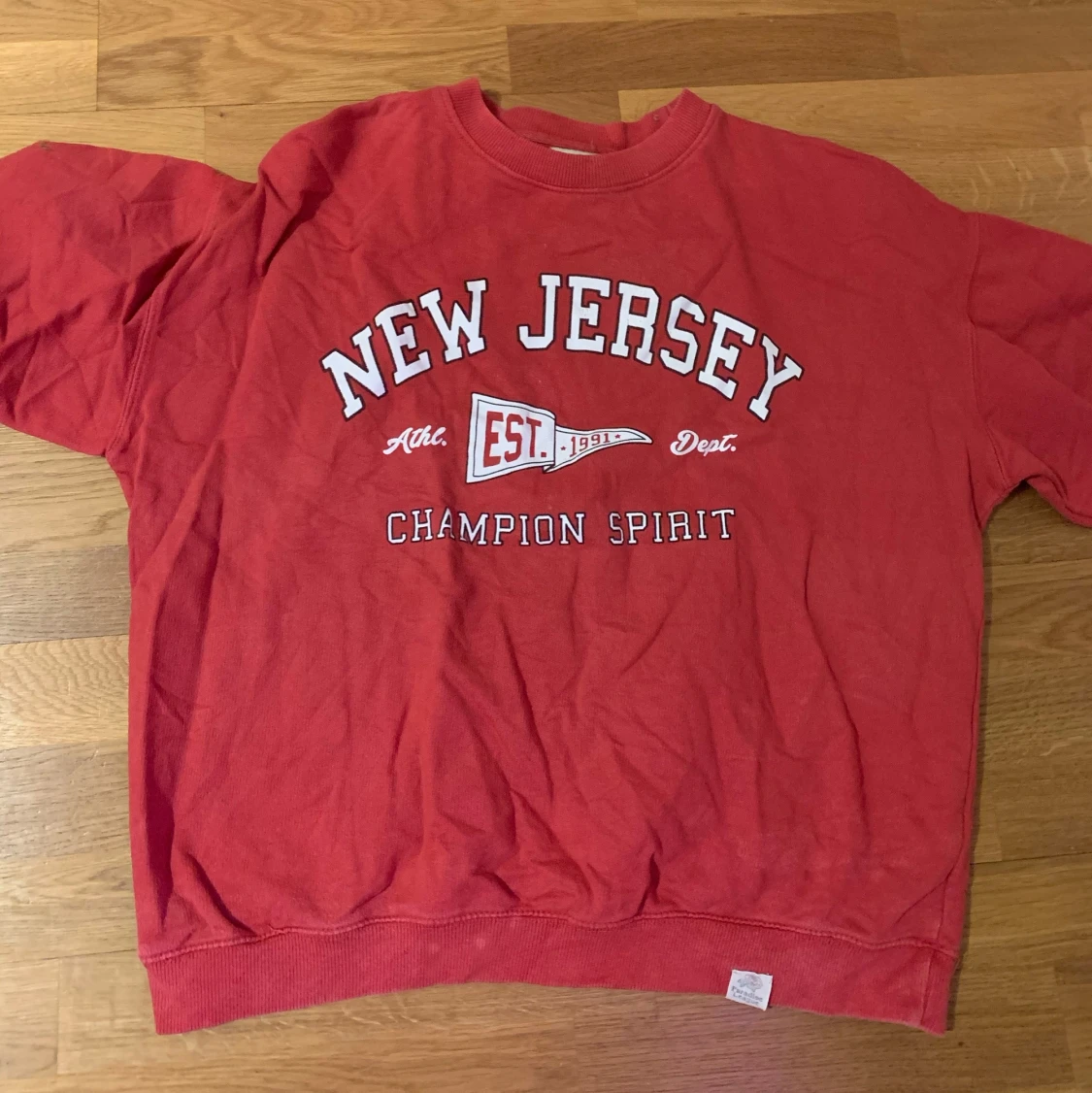 Oversized Collagetröja - 90