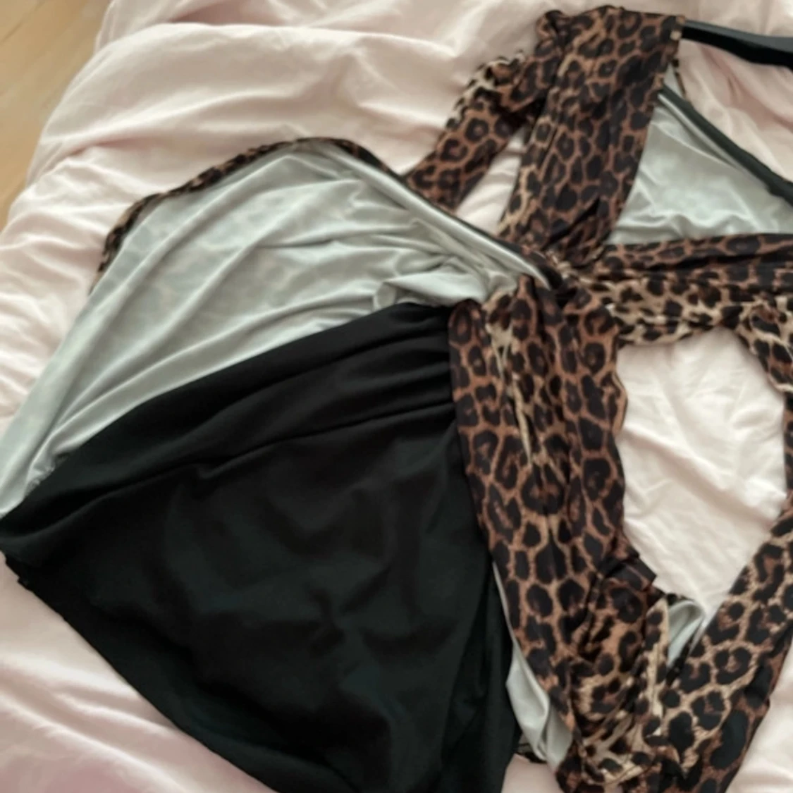 Leopard klänning - 91