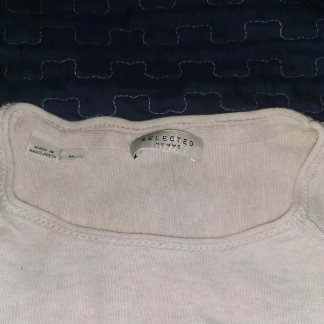 Vit tröja från Selected Homme