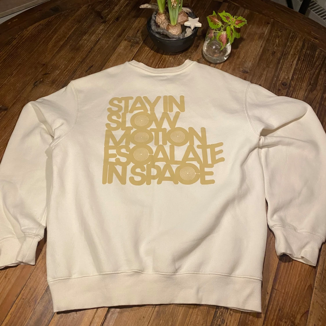 Beige sweatshirt från H&M - 90