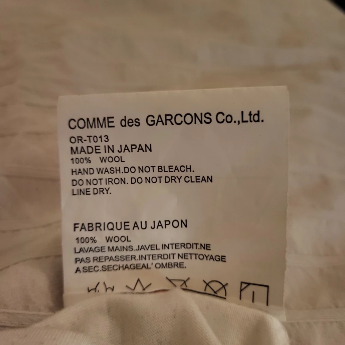 Vit t-shirt från Comme des Garçons - 3