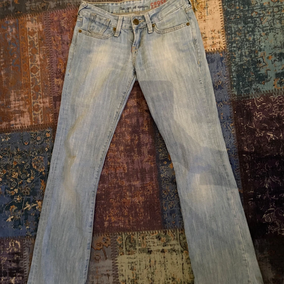 Ljusblåa jeans - 92