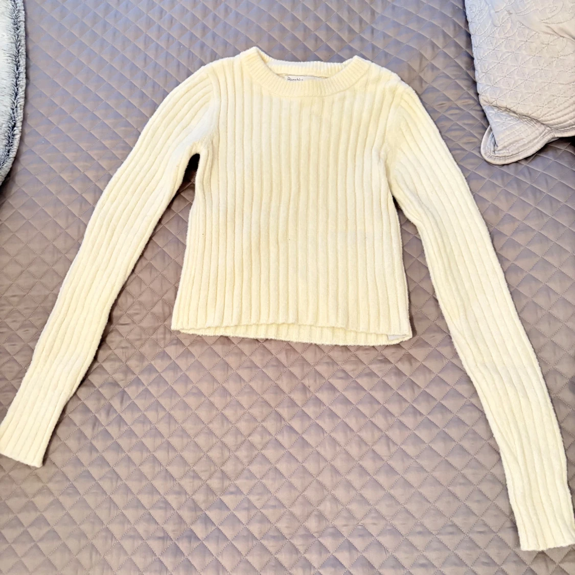 Ribbad crop top  - 90