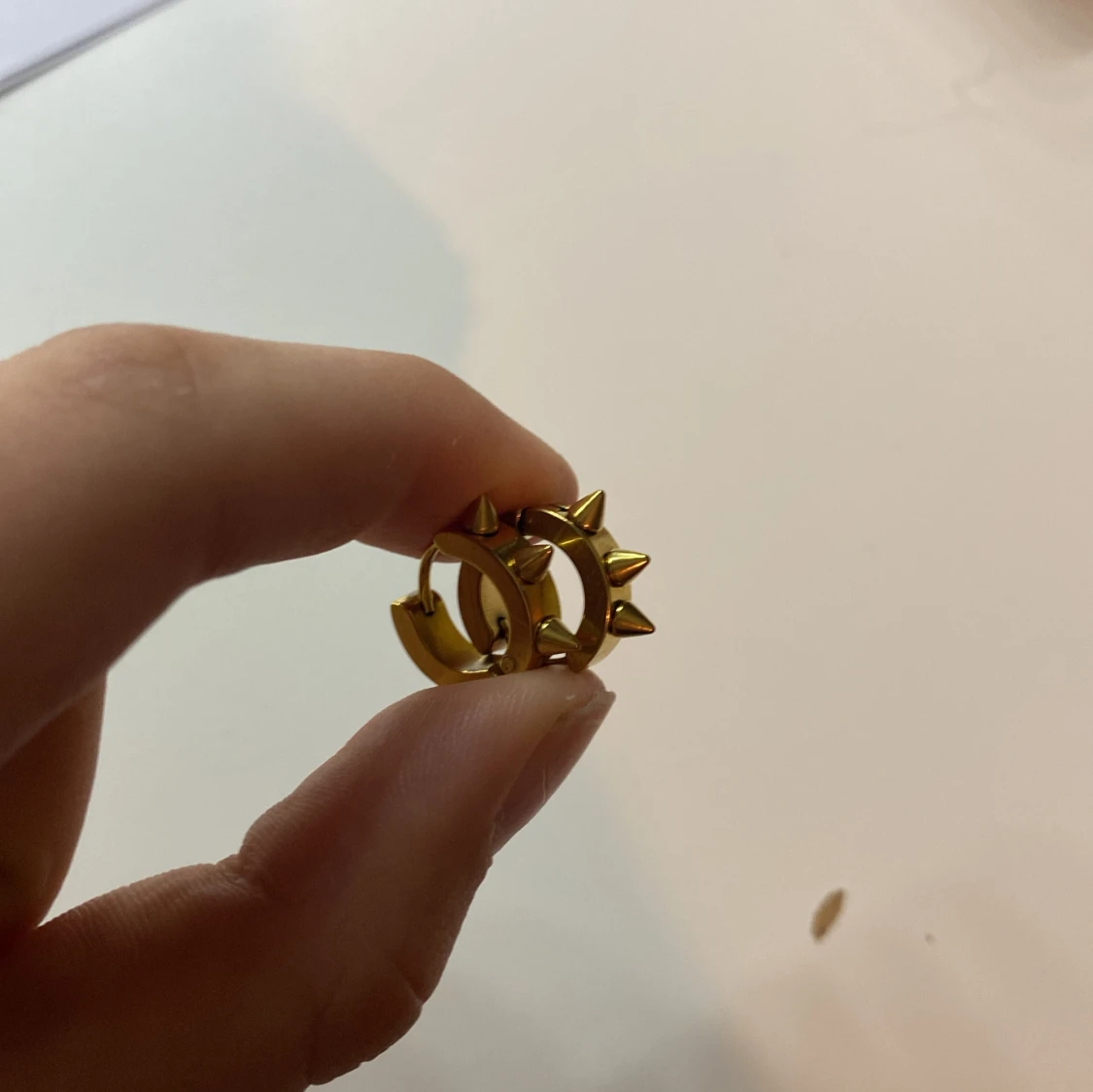 Guld & silver örhänge ( läs beskrivningen!!) - 91