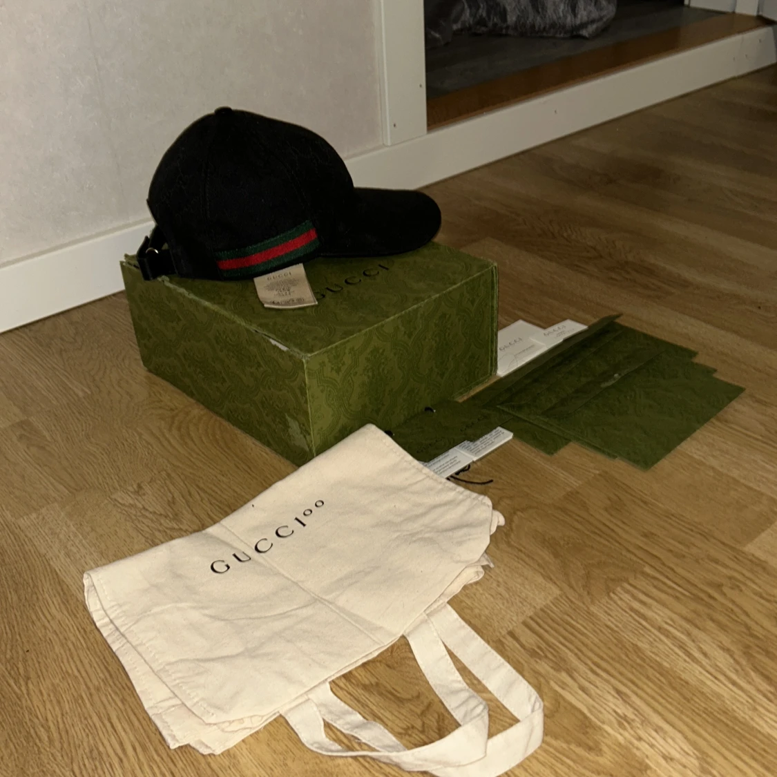 gucci keps Äkta 🔥köpt på gucci värde 4000