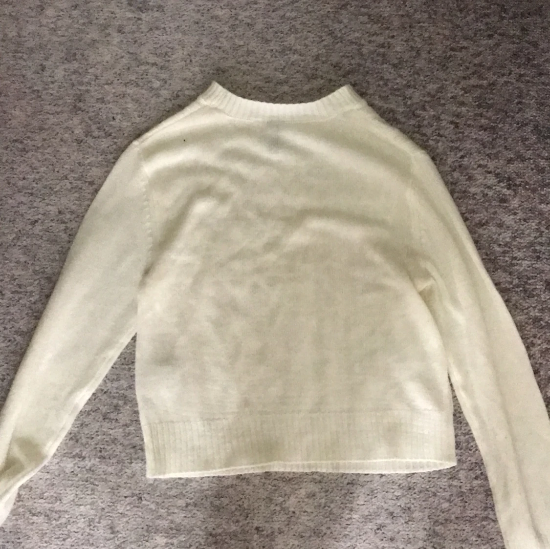 tunn kabelstickad tröja - 91