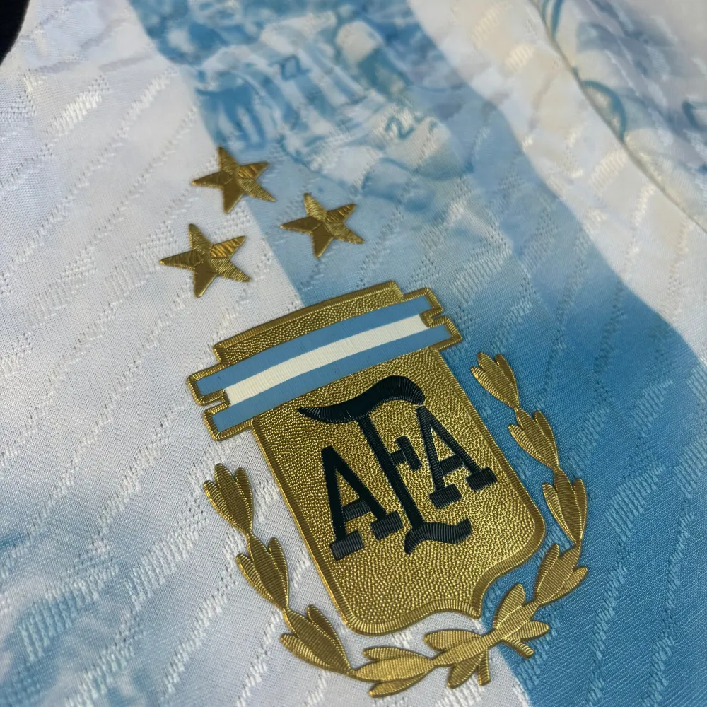 Säljer Argentina specialtröja från VM 2022 player version, aldrig använd. Säljer endast för att storleken inte passade mig. Pris inte hugget i sten. . Sportswear.