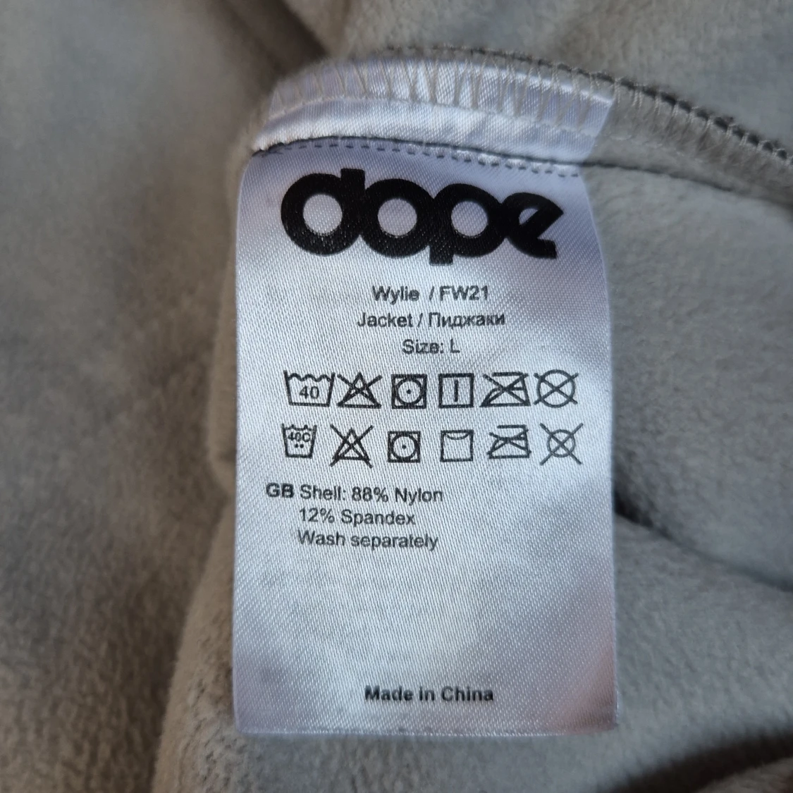 Svart vinterjacka från Dope - 91