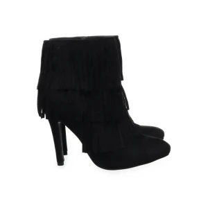 Klackskor/boots med fransar - Fint skick! 