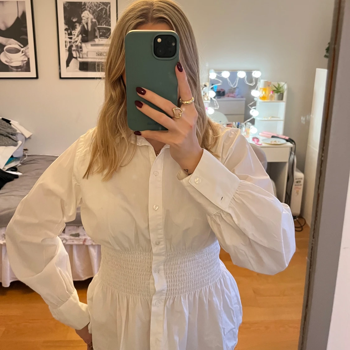 Vit skjorta från only - 91