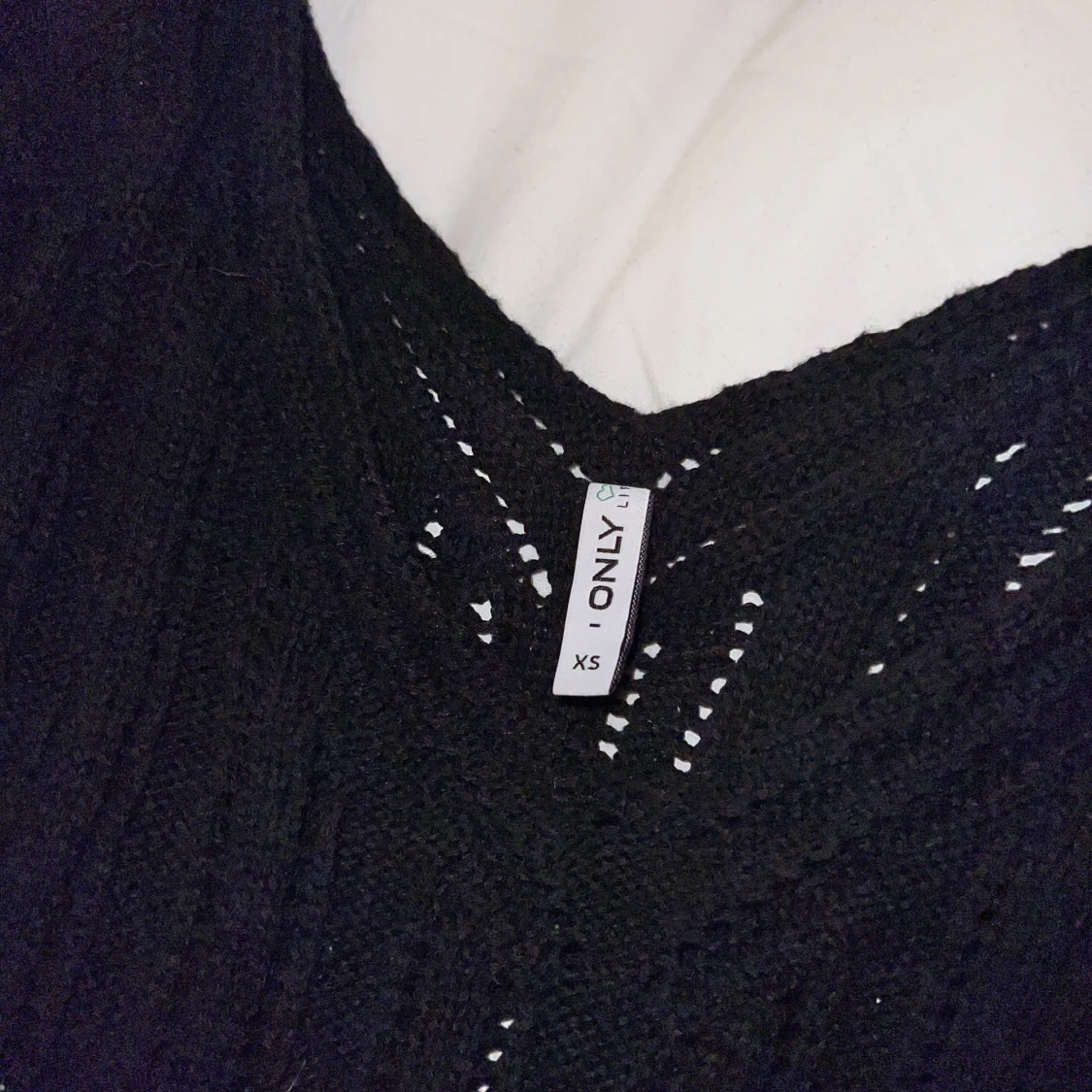 Svart stickad topp från ONLY - 90