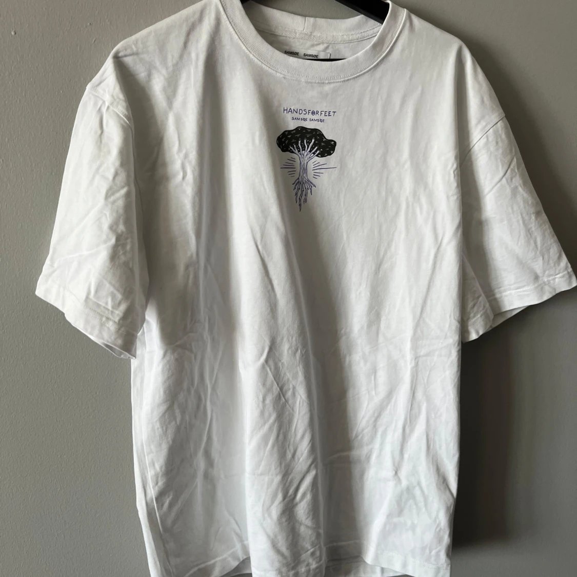 Vit t-shirt från Samsøe Samsøe