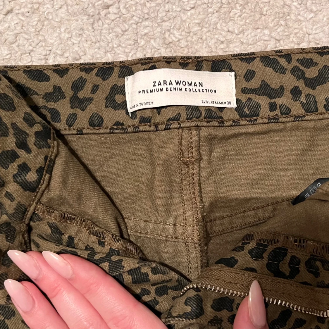 Leopardmönstrad kjol från Zara - 91