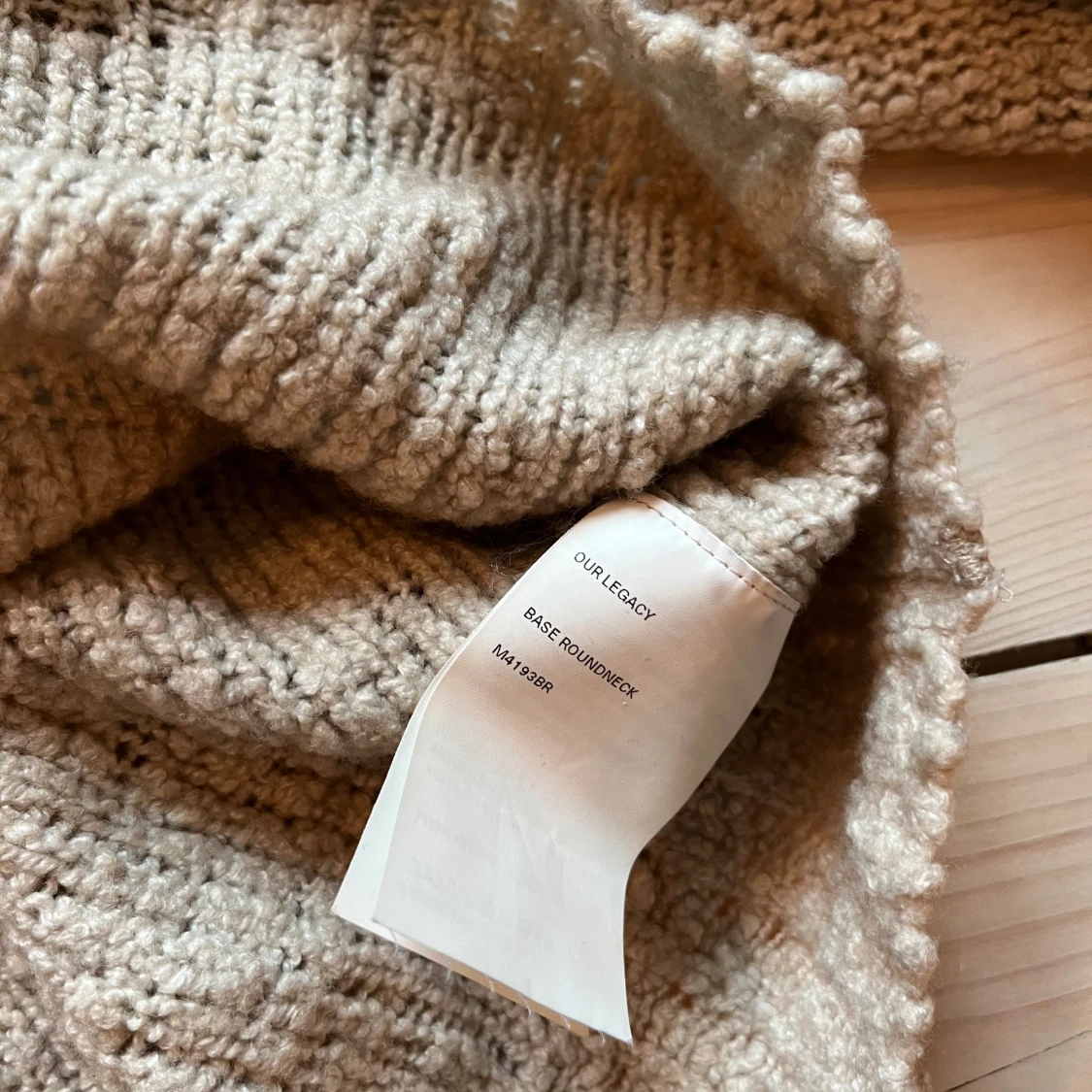 Our Legacy Base Crewneck Knit - 91