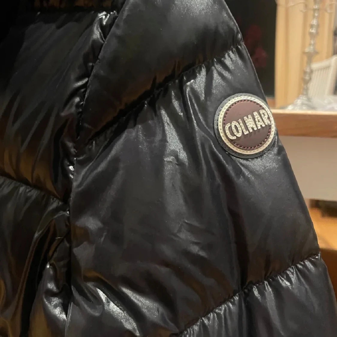Svart pufferjacka från Colmar - 90
