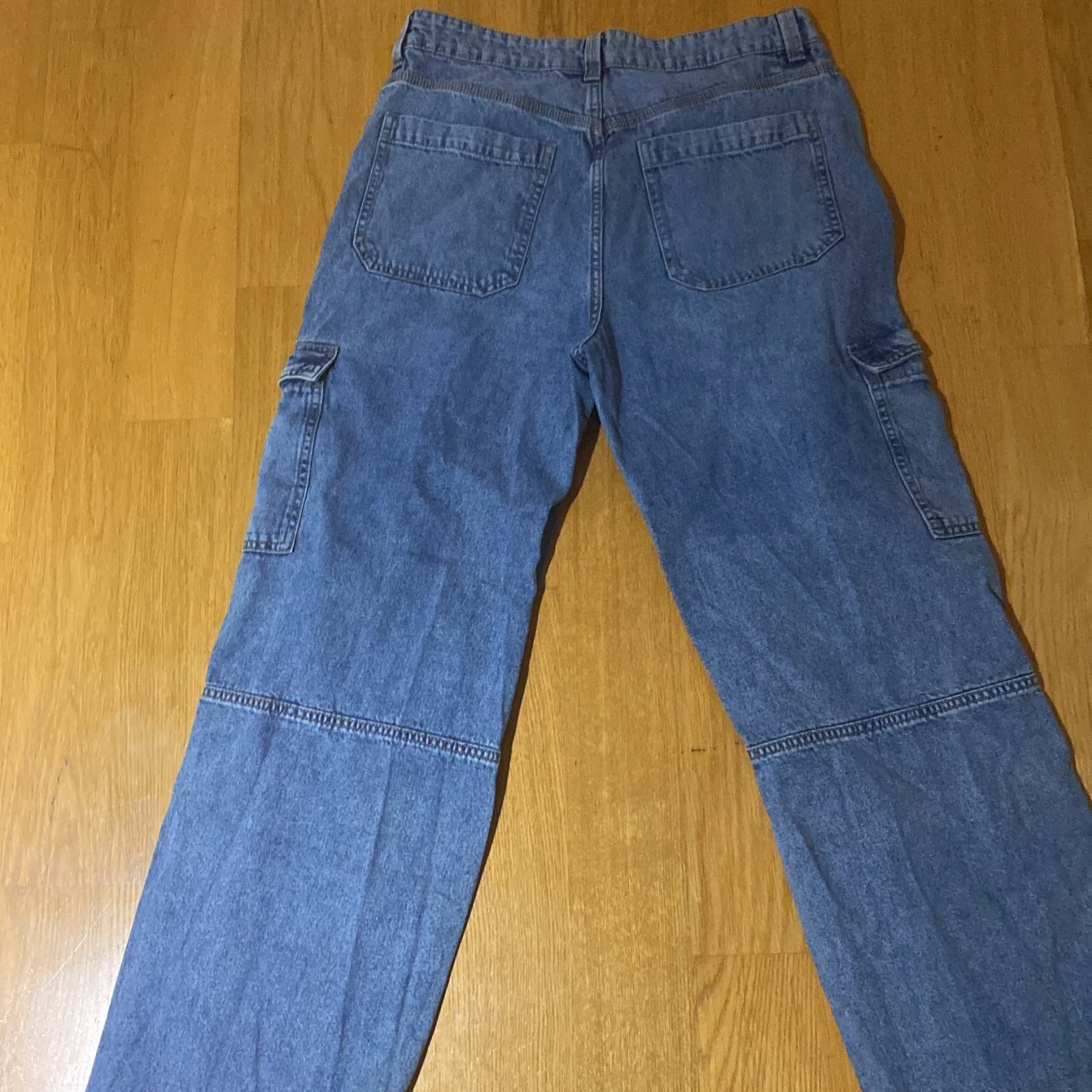 Blå cargopants  - 91