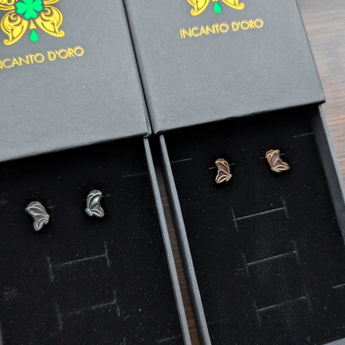 Fjäril örhänge set (VE122)