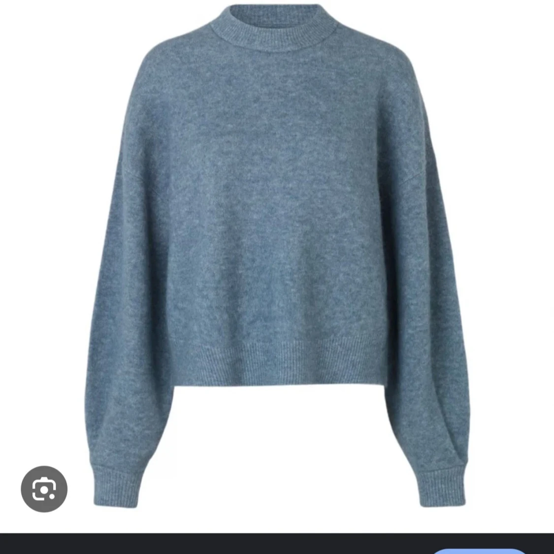 Blå stickad från samsoe