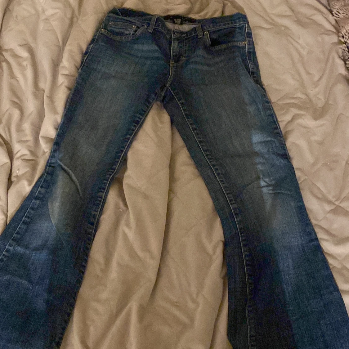 Lågmidjade bootcut jeans - 91
