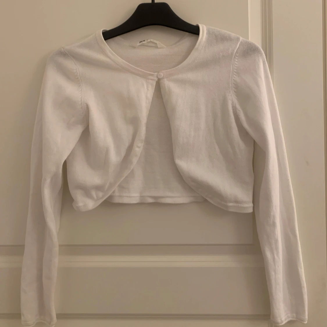 Vit bolerokofta från H&M