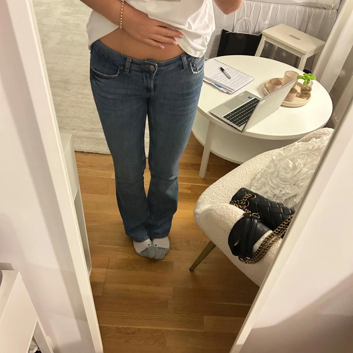 Blå jeans från Zara