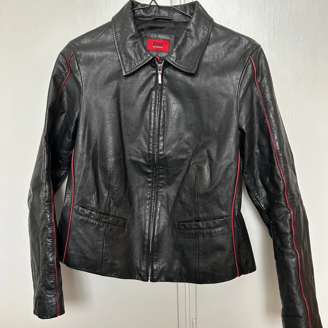 Jacka äkta läder - 91