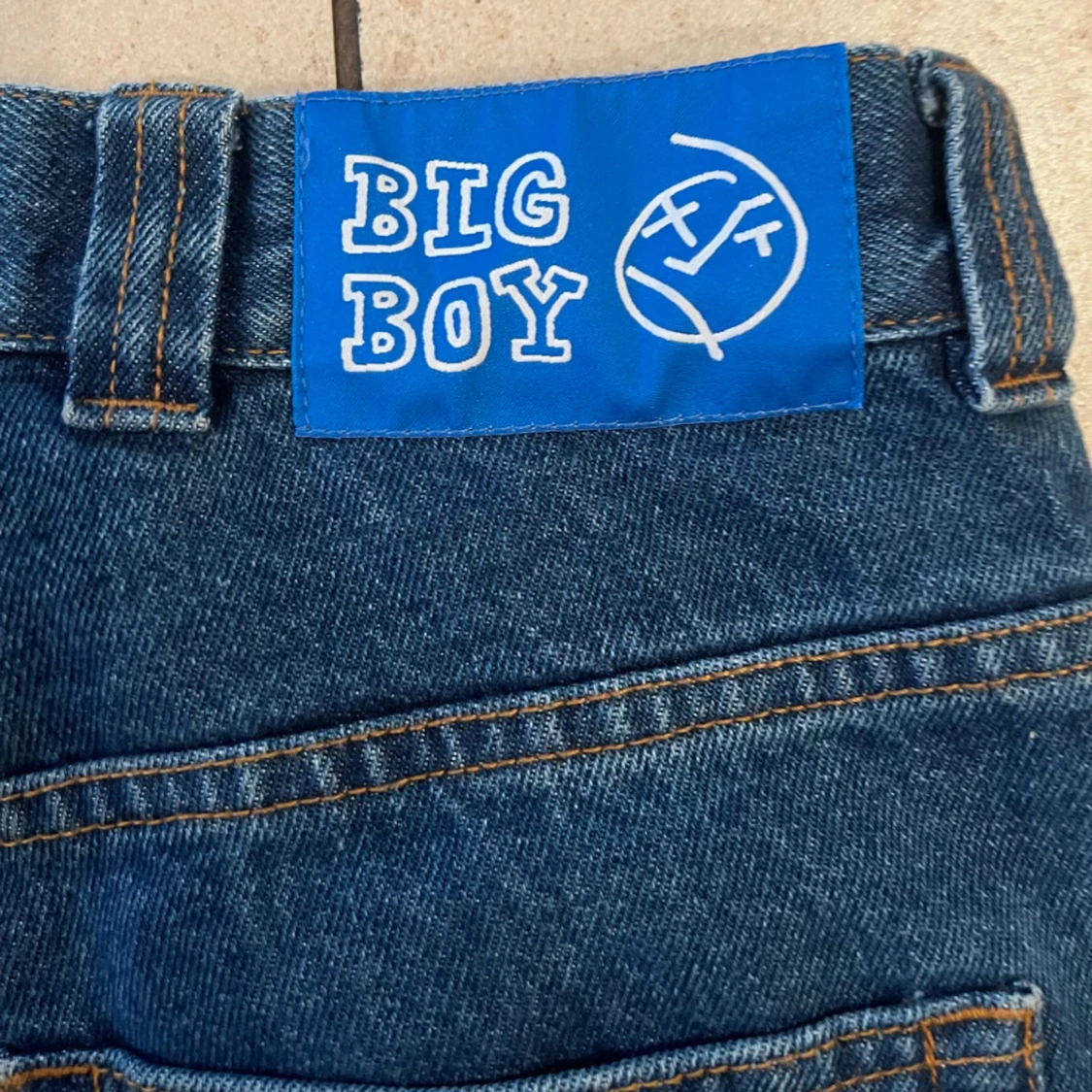 Blå jeans från  Big Boy - 92