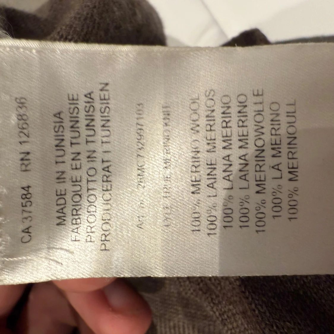 Brun Merinotröja från J.Lindeberg - 92