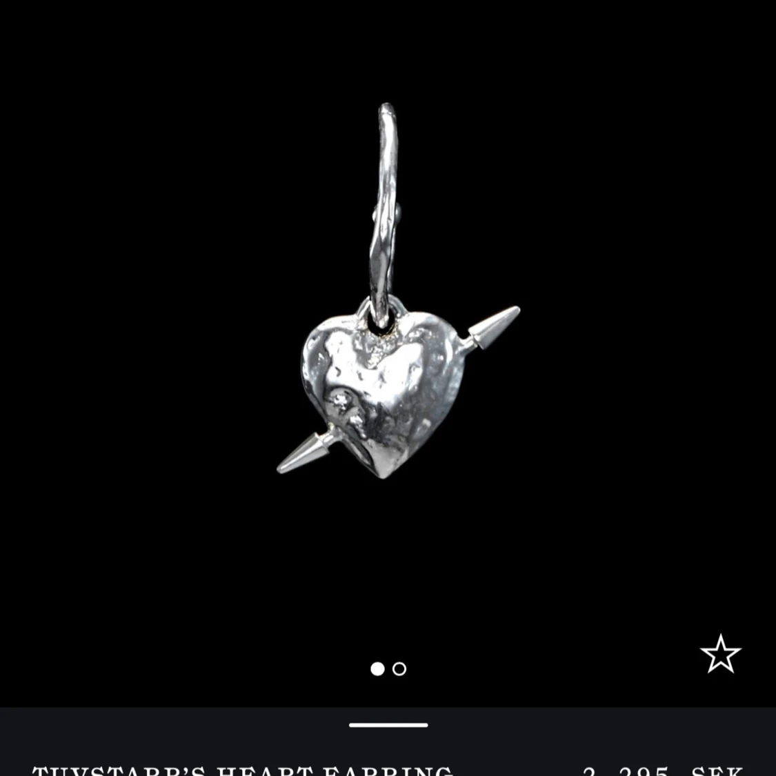 Marianilsdotter örhänge