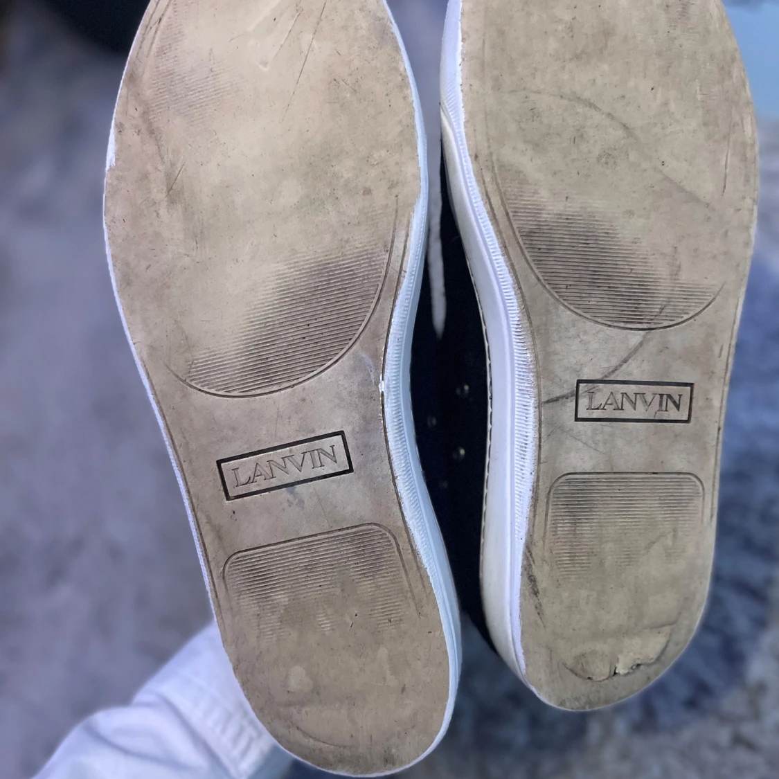 Marinblåa Lanvins  - 91